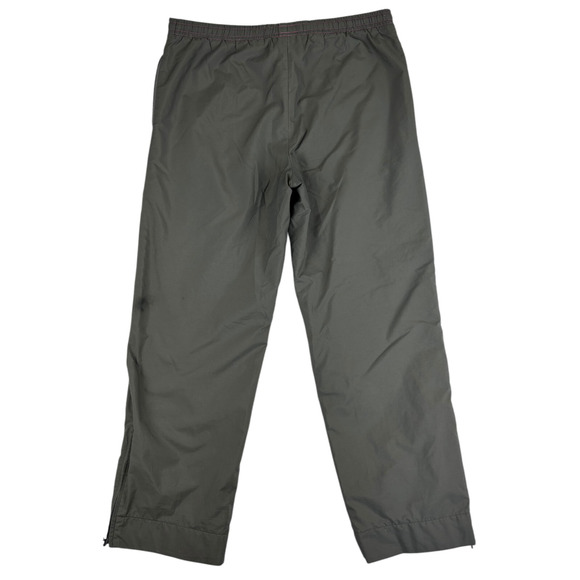 Vintage Y2K Nike Windbreaker Track Pants Youth Large 14 Gray Pink Silver Tag Zip - Picture 5 of 12